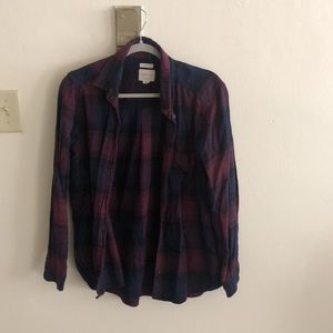 American Eagle Woman’s Purple Flannel